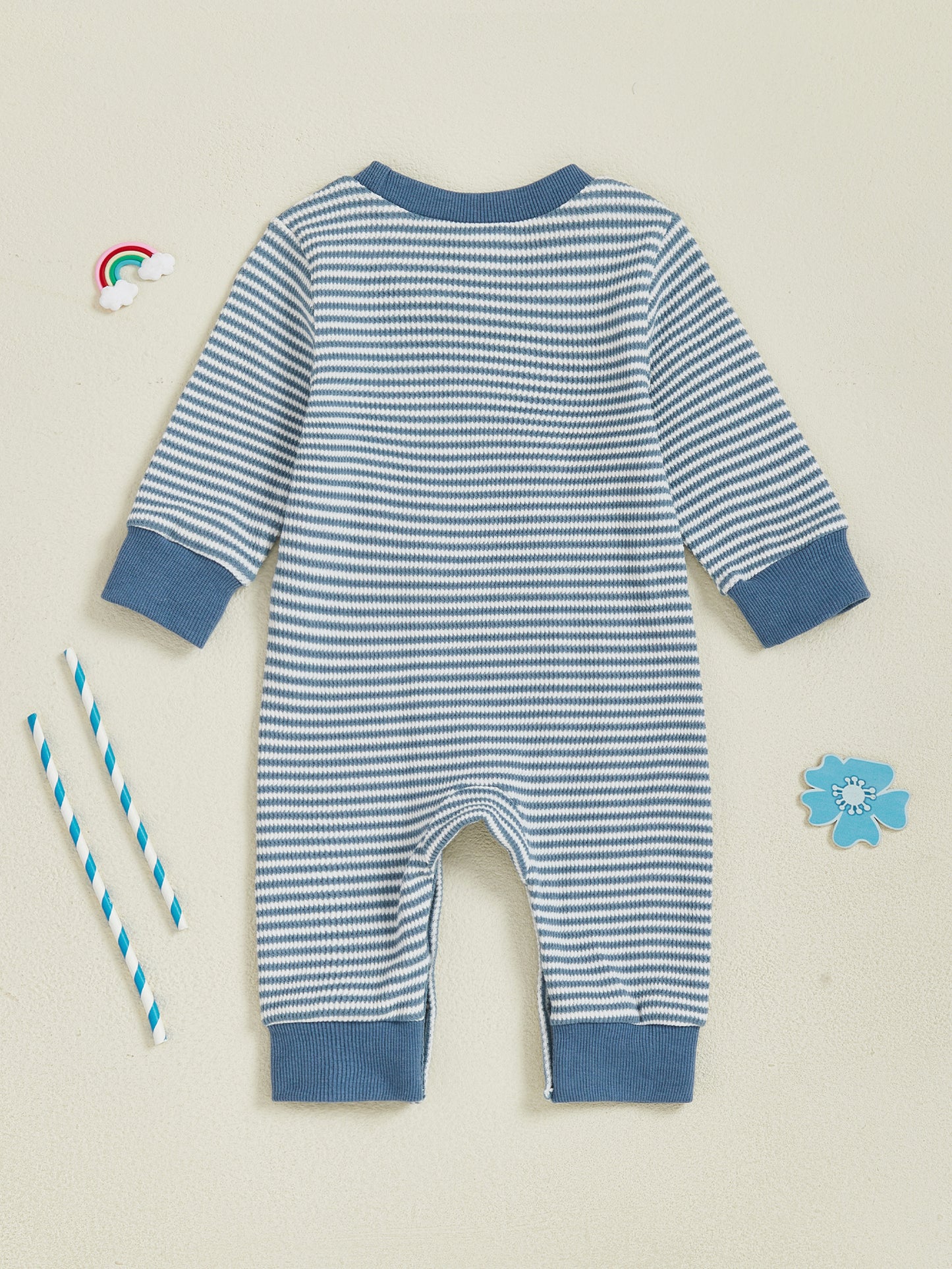 Infant Boys Hooded Sweaters, Rugby Logo Rompers, Striped Thermal Long Sleeve Autumn Play suits, Cozy Outfits