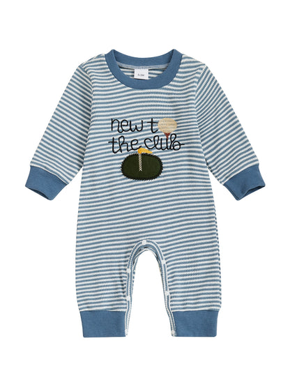 Infant Boys Hooded Sweaters, Rugby Logo Rompers, Striped Thermal Long Sleeve Autumn Play suits, Cozy Outfits