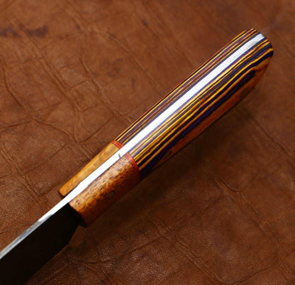 Artisan Damascus Kitchen Knife  Full Tang Handmade Chef Knife For Home  Restaurant 2