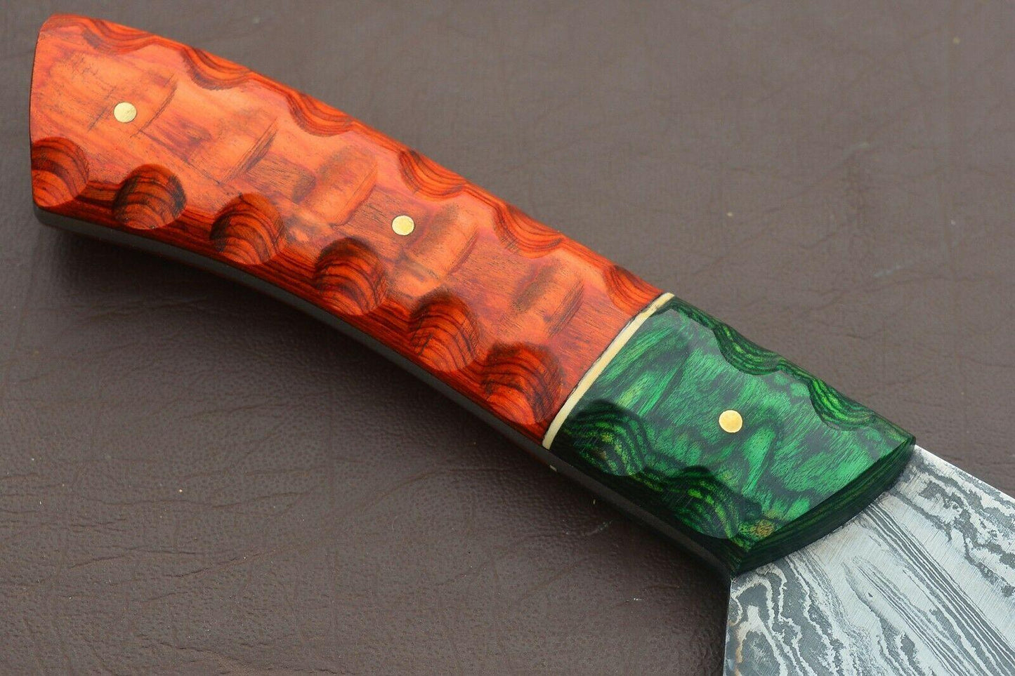 Collectors Handmade Damascus Chef Knife  12 Inch Kitchen Blade For Culinary Use 1