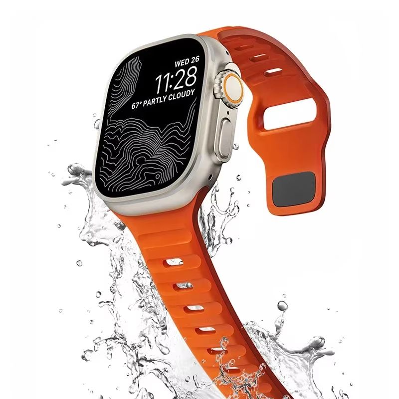 Protective Case And Silicone Strap For Apple Watch  Shockproof Band With Ultra Design Upgrade 4