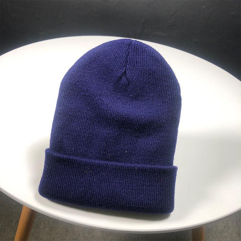 Beanies Knitted Solid Cute Hat Winter Hats For Women Men Girls Autumn Female Beanie Caps Warm Bonne 2