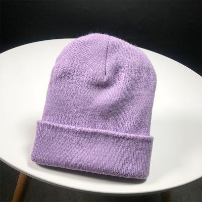 Beanies Knitted Solid Cute Hat Winter Hats For Women Men Girls Autumn Female Beanie Caps Warm Bonne 22
