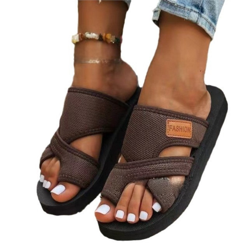 Comfortable Soft Shoes For Women Trendy Outdoor Beach Walking Sandals SlipOn Female Footwear For Su 4