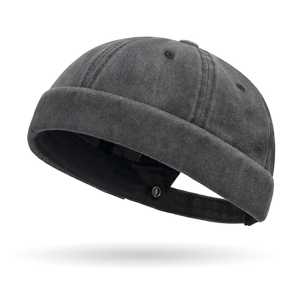 Brimless Fashion Hip Hop Beanie, Street Style Hat, Men Skullcap, Women Docker Fisherman Beanie, Spring Melon Cap