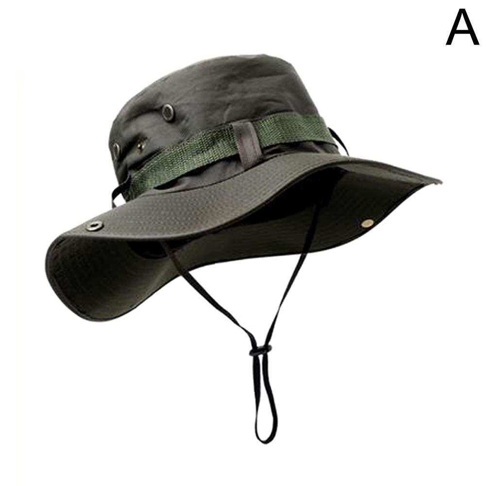 Wide Brim Sun Hat UV Protection Breathable Bucket Cap For Hiking Camping Fishing Outdoor Sun Protec 5