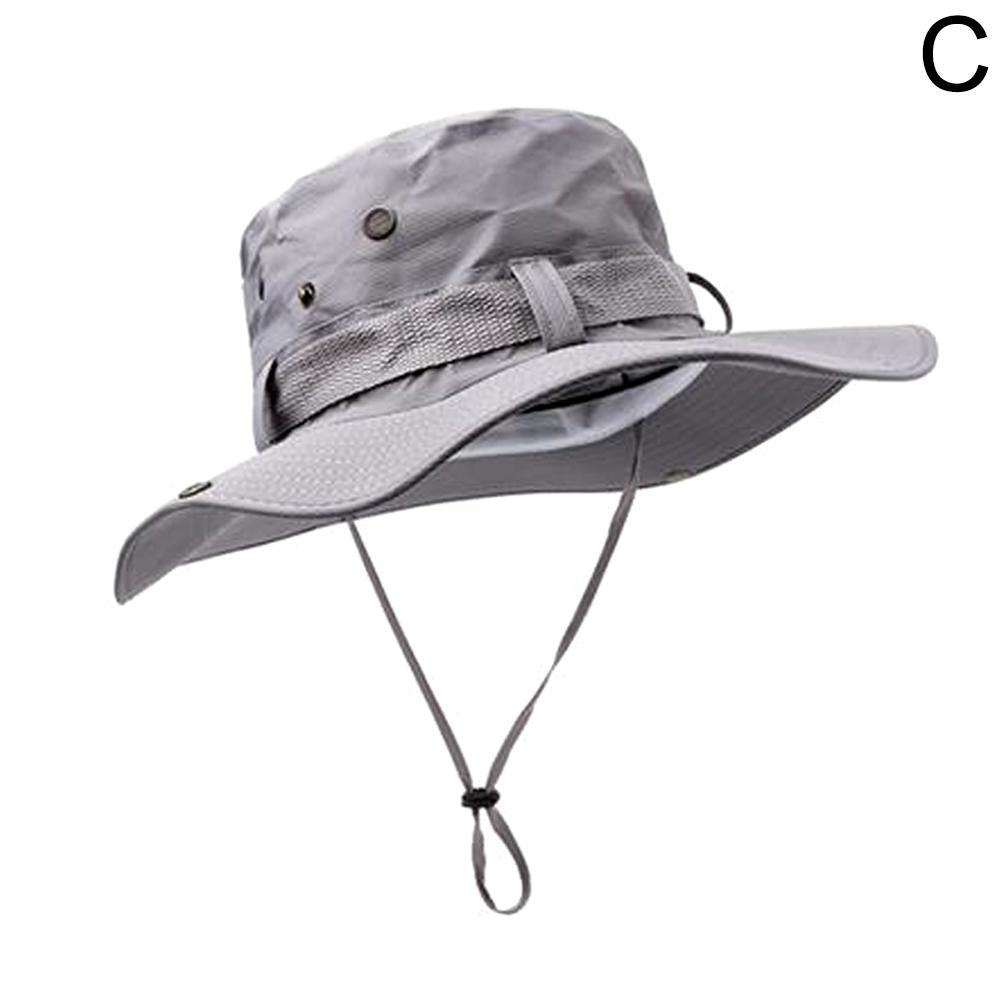 Wide Brim Sun Hat UV Protection Breathable Bucket Cap For Hiking Camping Fishing Outdoor Sun Protec 6