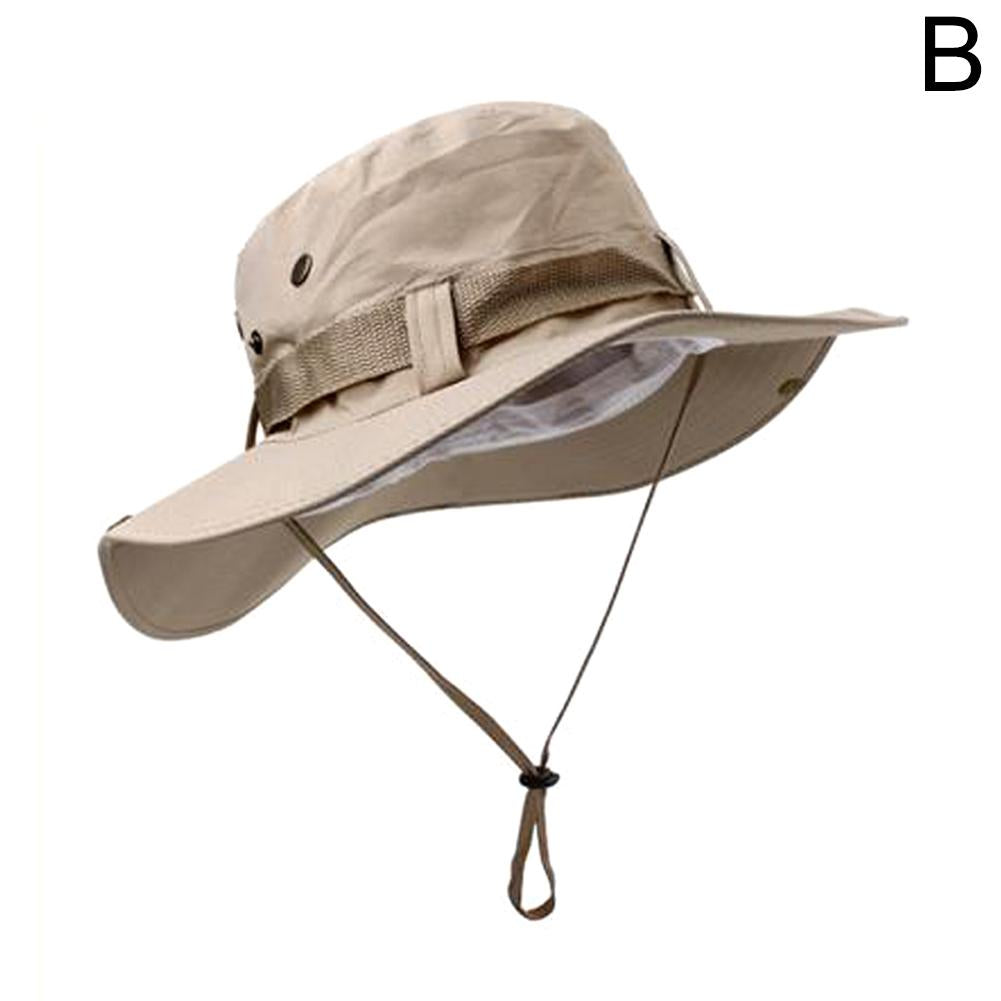 Wide Brim Sun Hat UV Protection Breathable Bucket Cap For Hiking Camping Fishing Outdoor Sun Protec 7