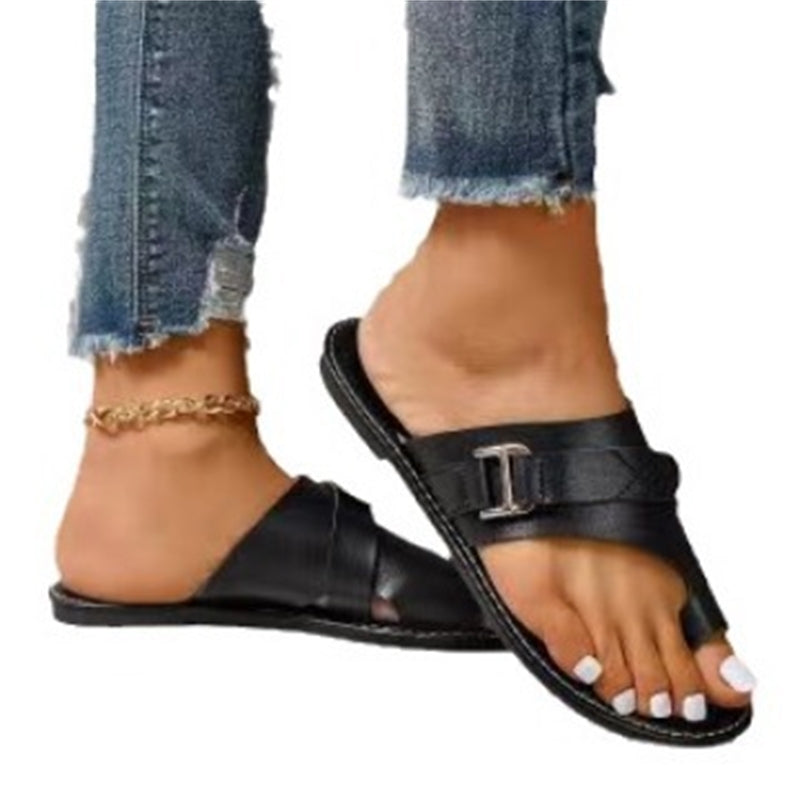 Lightweight Women Sandals Shoes For Summer Beach Stylish NonSlip Casual Slides  Women Slippers 4