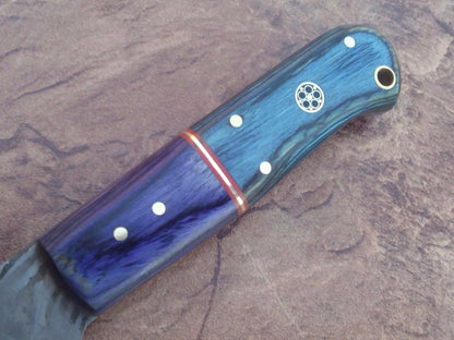 HandForged Damascus Steel Chef Knife With Premium Rosewood Handle 1