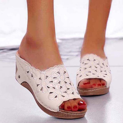 Summer Fashion Women Shoes Sandals Comfortable Wedge Shoes For Women SlipOn Casual Party Female Foo 2