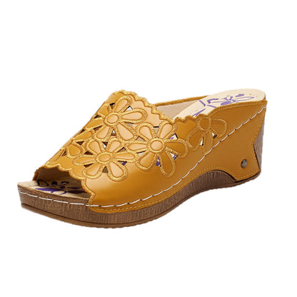 Summer Fashion Women Shoes Sandals Comfortable Wedge Shoes For Women SlipOn Casual Party Female Foo 7