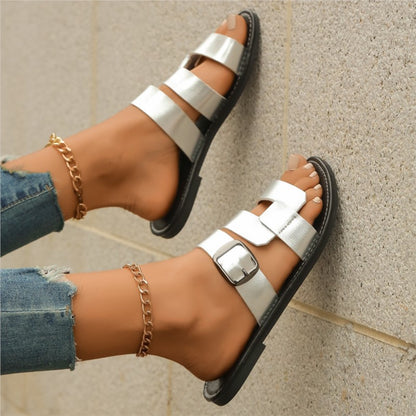Soft Comfortable Summer Women Sandals Shoes Stylish SlipOn Ladies Party Footwear For Women 4
