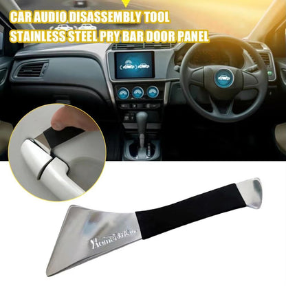 Premium Stainless Steel Car Trim Removal Tool Set  HeavyDuty Metal Crowbar For Audio Door And Conso 1