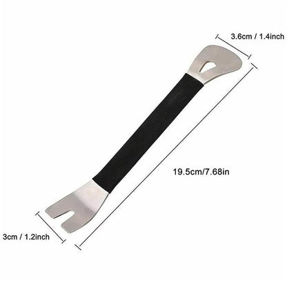 Premium Stainless Steel Car Trim Removal Tool Set  HeavyDuty Metal Crowbar For Audio Door And Conso 6