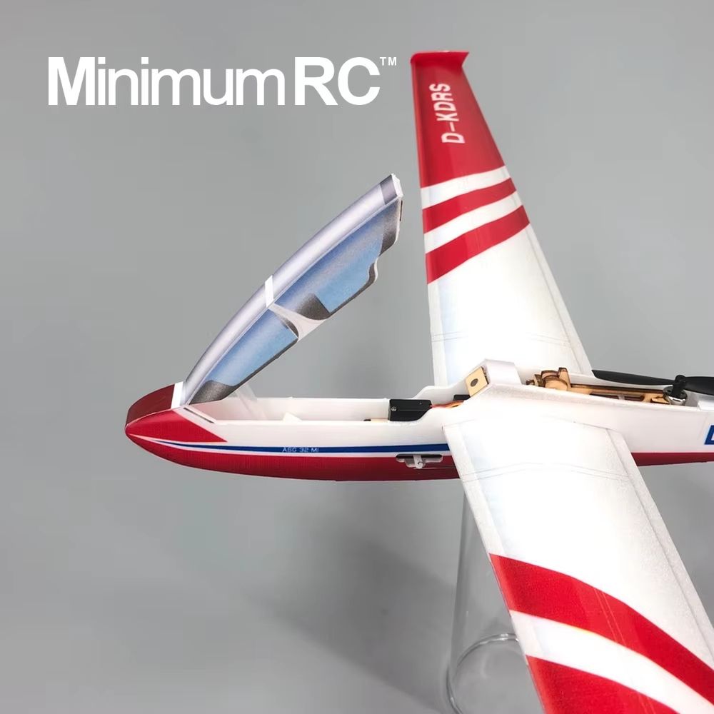MinimumRC ASG32 Foam Glider Kit  560mm Wingspan FixedWing RC Airplane For Kids  Hobbyists 3