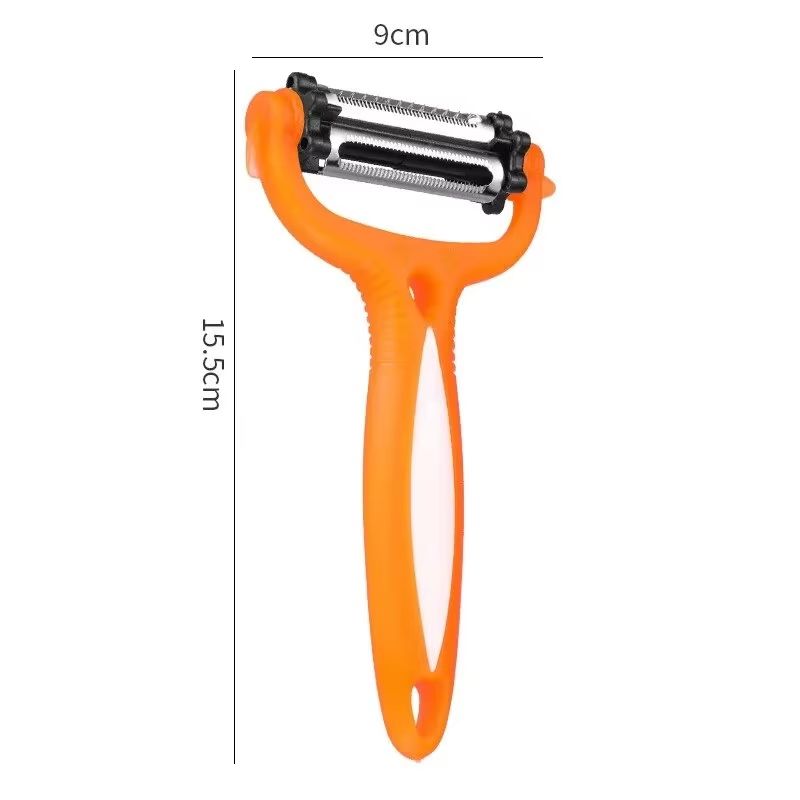 3in1 Multifunctional Rotary Peeler  360 Swivel Vegetable  Fruit Peeler Cutter And Slicer 9