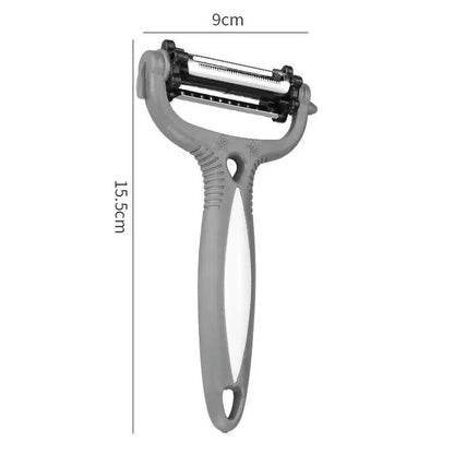 3in1 Multifunctional Rotary Peeler  360 Swivel Vegetable  Fruit Peeler Cutter And Slicer 8