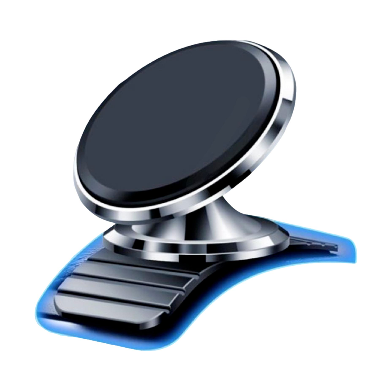 360 Rotation Car Mobile Phone Holder, Strong Magnetic Suction Mount, Soft Base Dashboard Universal Stand