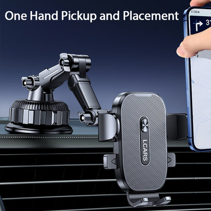 Universal Dashboard Holder, 360 Rotatable Suction Cup Stand, Anti Vibration Car Phone Mount for Pickup Truck SUV
