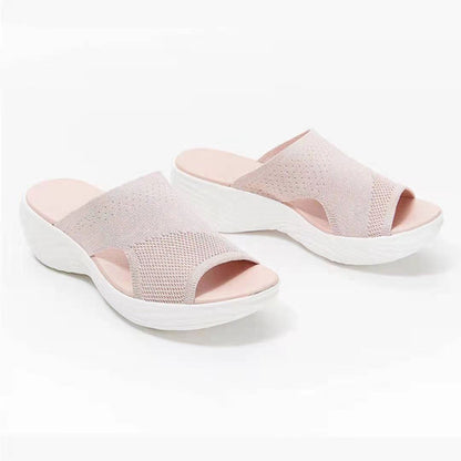 Chic Fashion Summer Woman Sandals Shoes Wedge Women Shoe Soft Womens Sandals Slide Party Sandal Fem 5