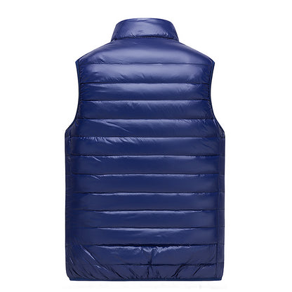 Mens Lightweight Down Vest Waterproof Winter Waistcoat Casual Sleeveless Jacket For Autumn And Work 1
