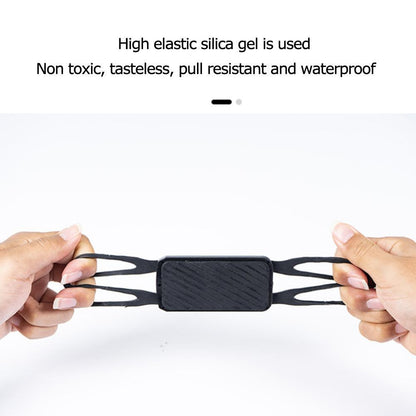 Bicycle Phone Mobile Silicone Holder, Motorcycle Shockproof Mount, For Garmin Sram Bike, Universal 4-7.5 Inch Mobile
