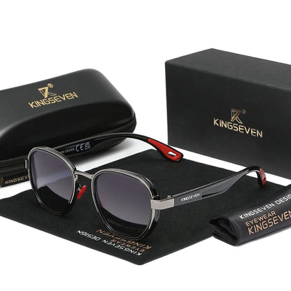 Polarized Round Sunglasses With UV400 Protection 4