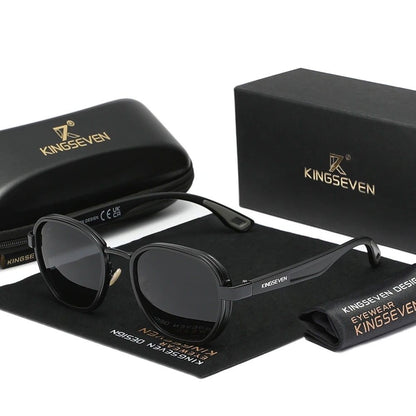 Polarized Round Sunglasses With UV400 Protection 5