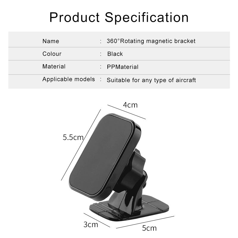 Air Vent Magnetic Phone Mount, Universal Car Holder Stand for iPhone Samsung, Strong GPS Support Clip