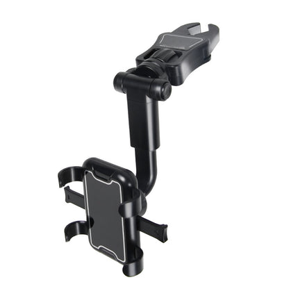 Rearview Mirror Universal Flexible Holder for iPhone, 360 Degree Adjustable Car Phone Holder, Easy Clip Mount Stand