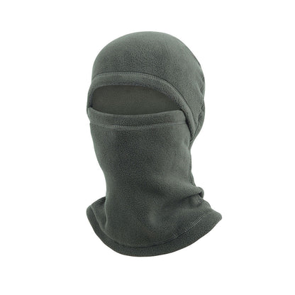 1pc Unisexs Balaclava Hat With Ear Warmer Solid Color Knitting Beanie Hat Breathable Face Mask For  9