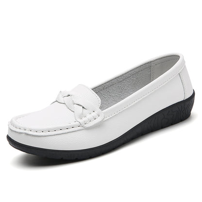 Comfortable Womens Loafers And Flats SlipOn Casual Outdoor Nurse Shoes Stylish Moccasins For Plus S 7