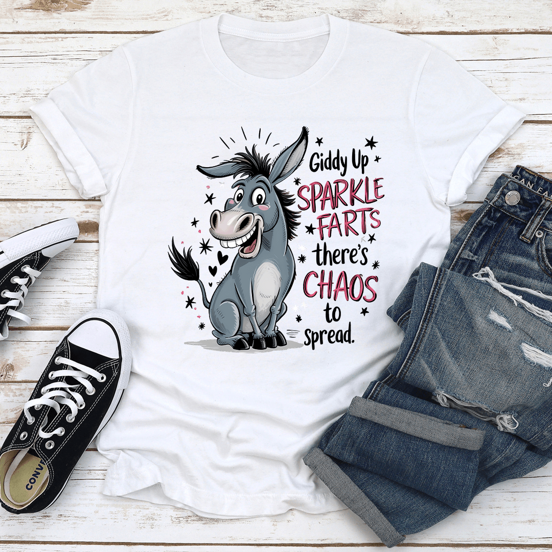 Giddy Up Sparkle Farts Tee 2
