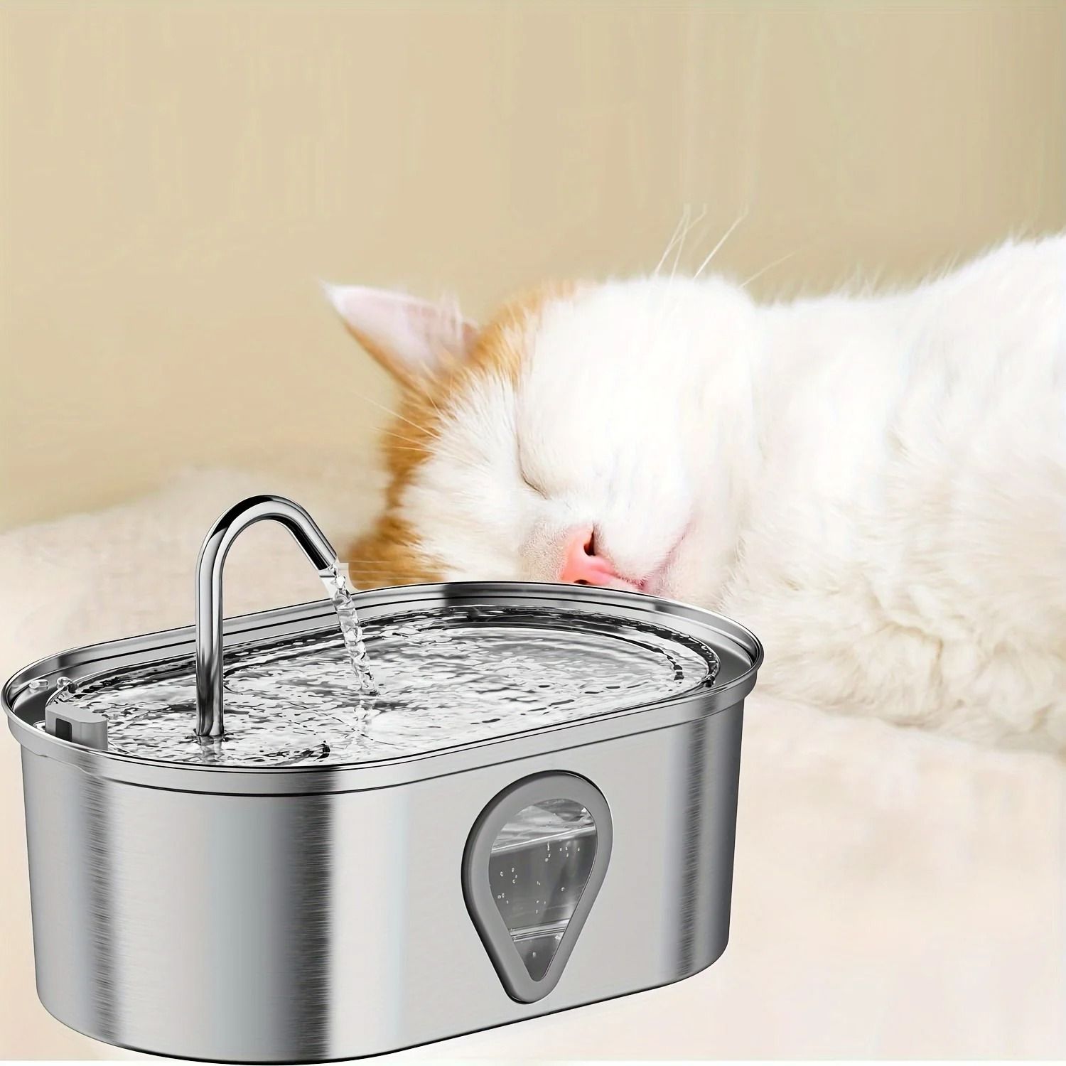 Automatic Pet Water Fountain With LED Light 35L Capacity 2