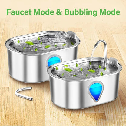 Automatic Pet Water Fountain With LED Light 35L Capacity 3