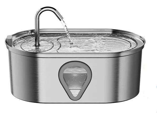 Automatic Pet Water Fountain With LED Light 35L Capacity 7