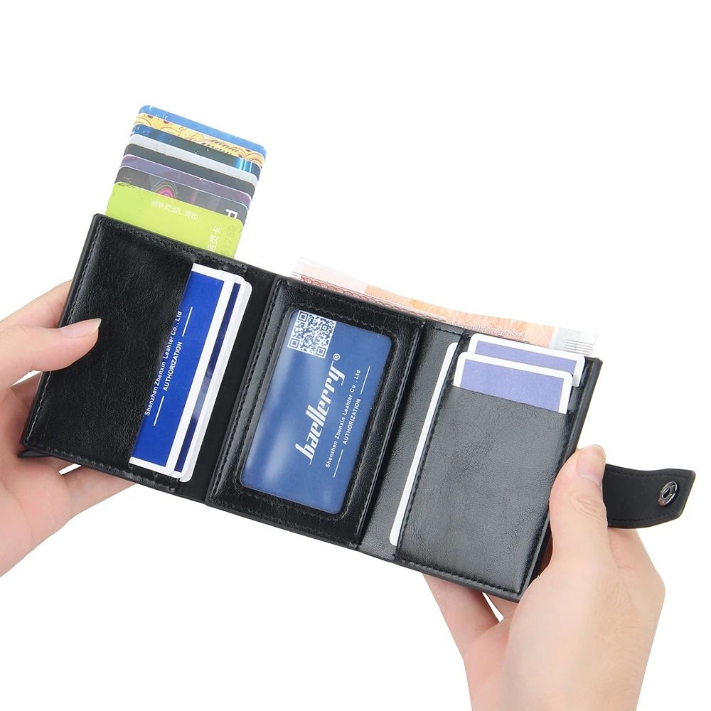Metal RFID Blocking Credit Card Holder Wallet 1