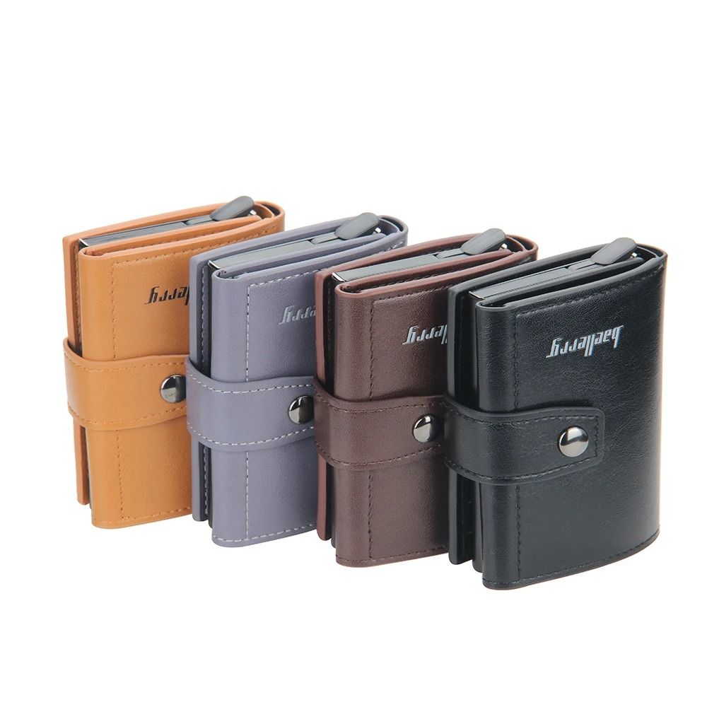 Metal RFID Blocking Credit Card Holder Wallet 5