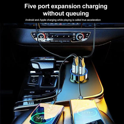 Multifunctional Car Charger With LED Display 1