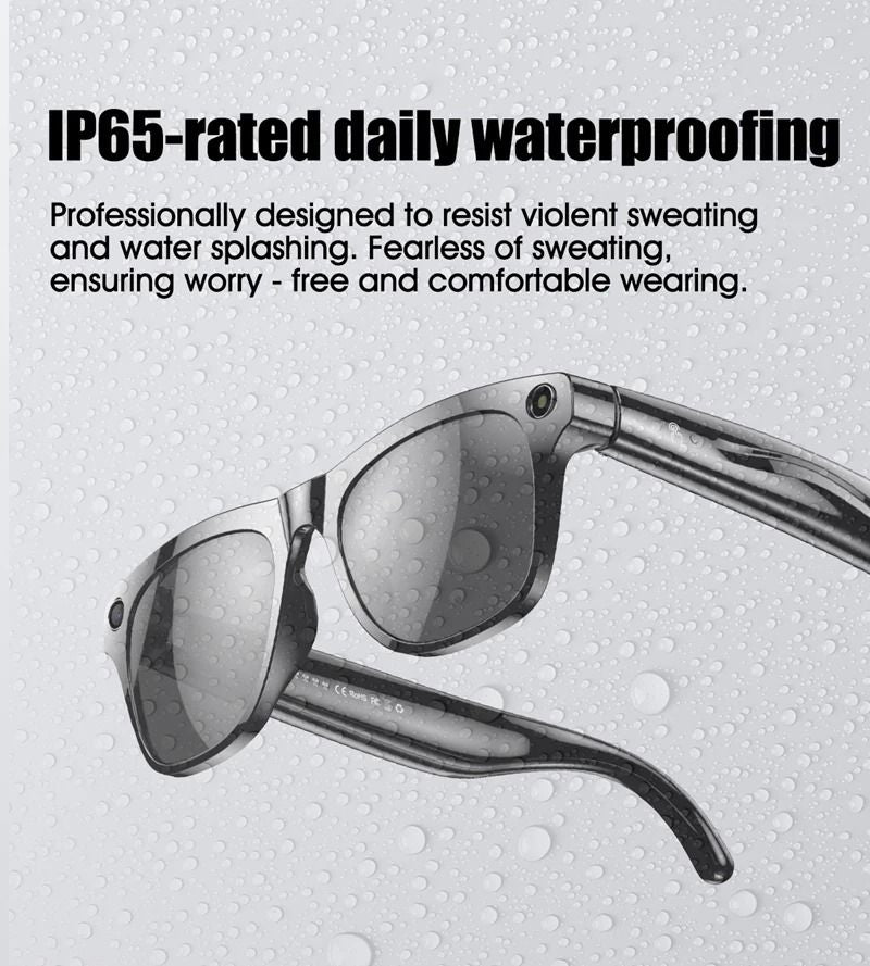 Smart Glasses Camera With 4K Video And Voice Assistant 1