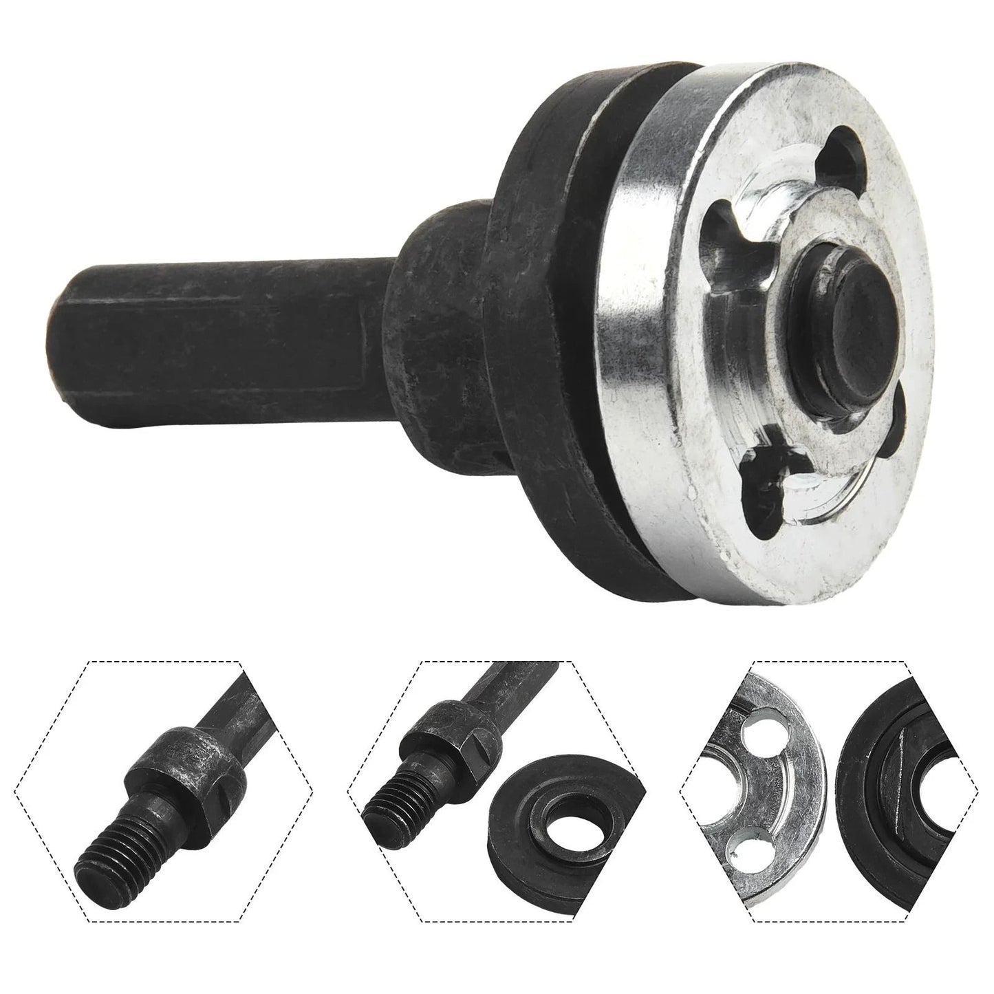 Electric Drill To Angle Grinder Converter Adapter Set 3