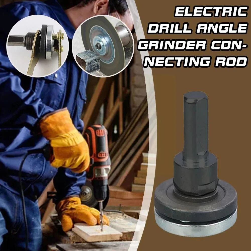 Electric Drill To Angle Grinder Converter Adapter Set 4