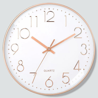 Modern Silent Quartz Wall Clock For Home And Office 7