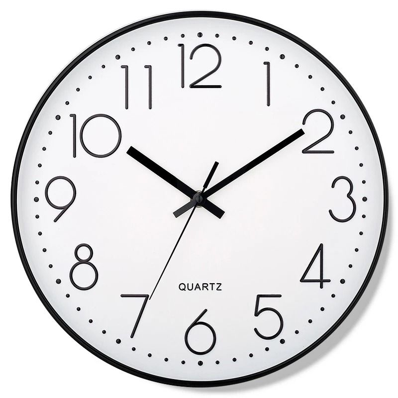 Modern Silent Quartz Wall Clock For Home And Office 8