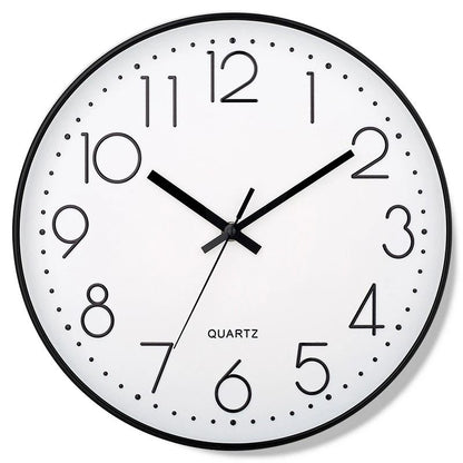 Modern Silent Quartz Wall Clock For Home And Office 8