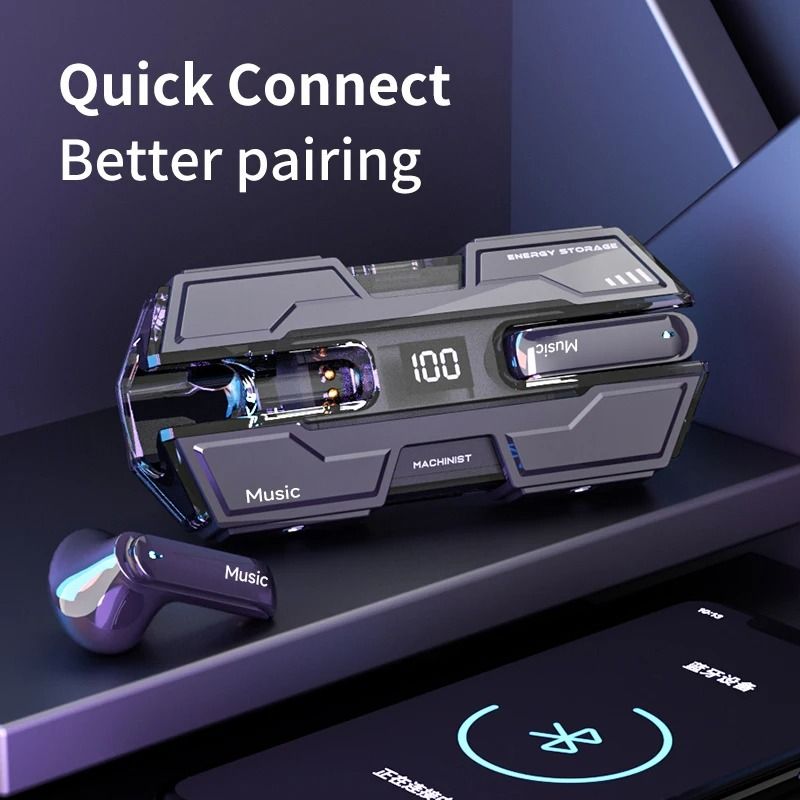 Wireless Gaming Earbuds With Touch Control And Microphone 3