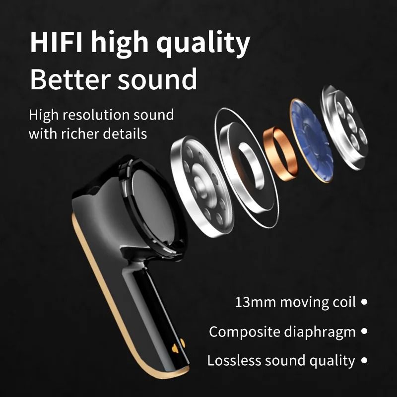 Wireless Gaming Earbuds With Touch Control And Microphone 4