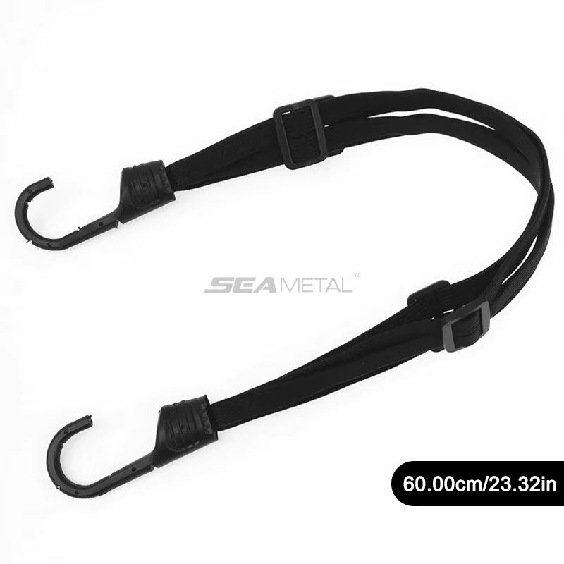 SEAMETAL Motorcycle Helmet Strap  Adjustable Elastic Fixing Rope For Secure Storage 60cm90cm 6