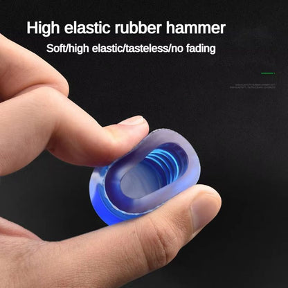 DoubleHeaded Rubber Installation Hammer  Detachable Insulated Mallet With NonSlip Handle 25mm45mm 2